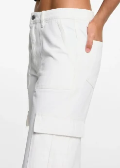 MANGO Dżinsy|Spodnie*Dżinsy z prostymi nogawkami w stylu cargo