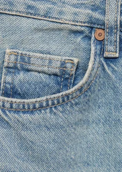 MANGO Dżinsy*Dżinsy z prostymi nogawkami i niskim stanem
