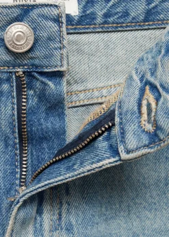 MANGO Dżinsy*Dżinsy z prostymi nogawkami i niskim stanem