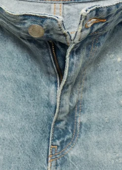 MANGO Dżinsy*Dżinsy z prostymi nogawkami i ozdobnymi rozdarciami