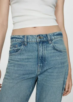 MANGO Dżinsy*Dżinsy z prostymi podwijanymi nogawkami