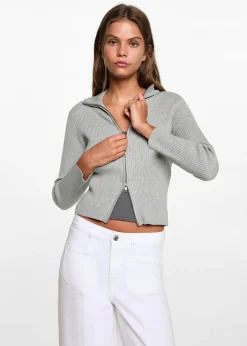 MANGO Dżinsy*Dżinsy z szerokimi nogawkami i ozdobnymi szwami