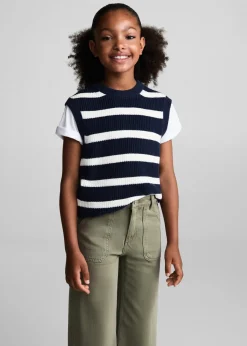 Dzieci MANGO Dżinsy*Dżinsy z szerokimi nogawkami i kieszeniami