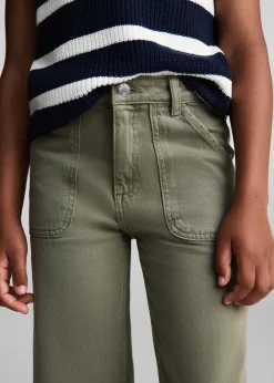 Dzieci MANGO Dżinsy*Dżinsy z szerokimi nogawkami i kieszeniami