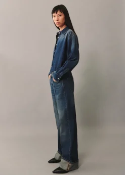 MANGO Dżinsy*Dżinsy z wysokim stanem i prostymi nogawkami