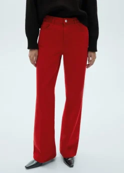 MANGO Dżinsy*Dżinsy z wysokim stanem i prostymi nogawkami