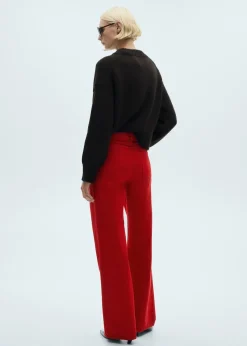 MANGO Dżinsy*Dżinsy z wysokim stanem i prostymi nogawkami