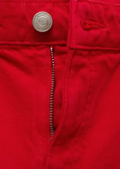 MANGO Dżinsy*Dżinsy z wysokim stanem i prostymi nogawkami