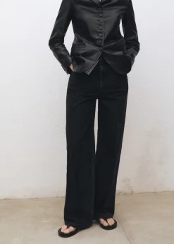 MANGO Dżinsy*Dżinsy z wysokim stanem i prostymi nogawkami