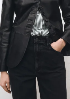 MANGO Dżinsy*Dżinsy z wysokim stanem i prostymi nogawkami