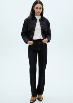 MANGO Dżinsy*Dżinsy z wysokim stanem i prostymi nogawkami