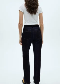 MANGO Dżinsy*Dżinsy z wysokim stanem i prostymi nogawkami