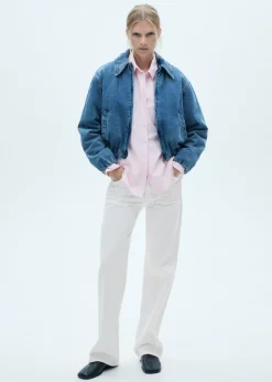 MANGO Dżinsy*Dżinsy ze średnim stanem i prostymi nogawkami