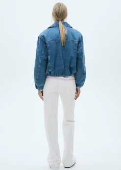 MANGO Dżinsy*Dżinsy ze średnim stanem i prostymi nogawkami