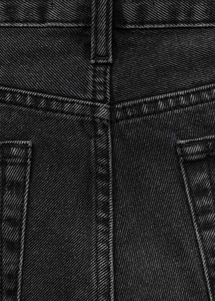 MANGO Dżinsy*Dżinsy ze średnim stanem i prostymi nogawkami