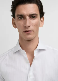 MANGO Koszule|Koszule*Dopasowana koszula garniturowa ze 100% bawełny