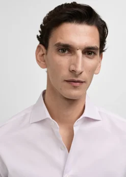 MANGO Koszule|Koszule*Dopasowana koszula garniturowa ze 100% bawełny