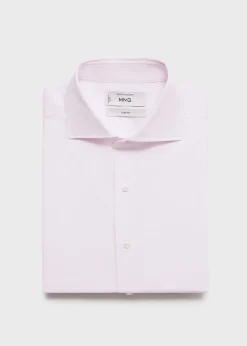 MANGO Koszule|Koszule*Dopasowana koszula garniturowa ze 100% bawełny