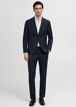 MANGO Koszule|Koszule*Dopasowana koszula garniturowa ze 100% bawełny