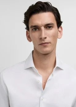 MANGO Koszule|Koszule*Dopasowana koszula garniturowa ze 100% bawełny