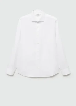 MANGO Koszule|Koszule*Dopasowana koszula garniturowa ze 100% bawełny