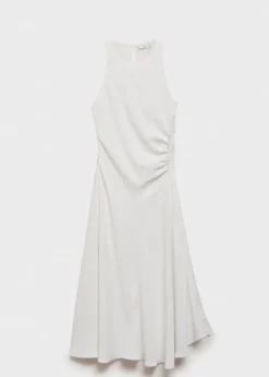 MANGO Sukienki I Kombinezony*Drapowana rozkloszowana sukienka