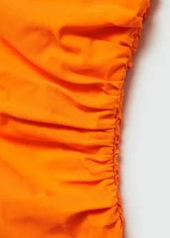 MANGO Sukienki I Kombinezony*Drapowana sukienka na jedno ramię