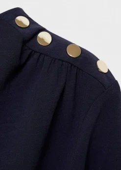 MANGO Sukienki I Kombinezony*Drapowana sukienka na jedno ramię