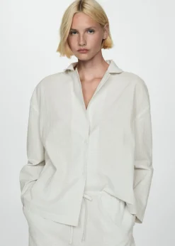 MANGO Piżamy|Piżamy*Długa bawełniana piżama