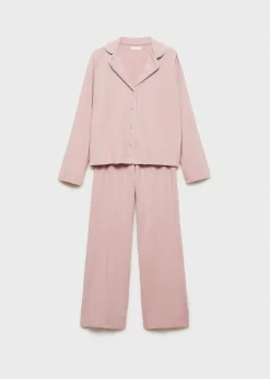 MANGO Piżamy*Długa bawełniana piżama