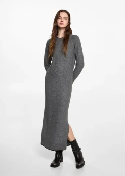 MANGO Sukienki I Kombinezony*Długa dzianinowa sukienka