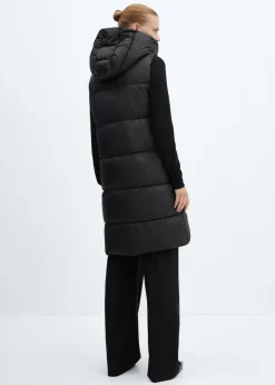 MANGO Płaszcze|Kamizelki*Długa kamizelka pikowana