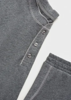 MANGO Piżamy*Długa piżama 100% bawełna