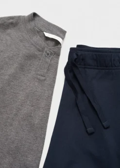 MANGO Piżamy*Długa piżama 100% bawełna