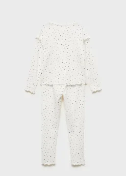 Dzieci MANGO Piżamy*Długa piżama w gwiazdki