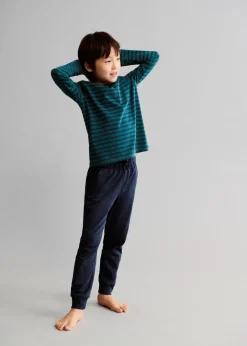 Dzieci MANGO Piżamy*Długa piżama w paski