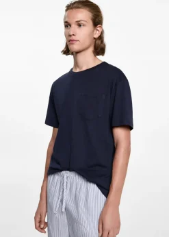 MANGO Piżamy*Długa piżama w paski