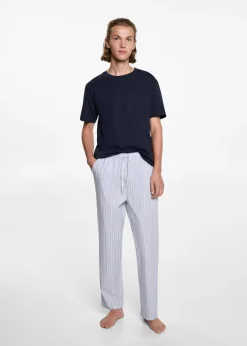 MANGO Piżamy*Długa piżama w paski