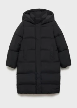 MANGO Płaszcze*Długa pikowana kurtka
