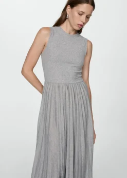 MANGO Sukienki I Kombinezony*Długa plisowana sukienka