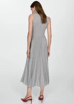 MANGO Sukienki I Kombinezony*Długa plisowana sukienka