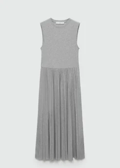 MANGO Sukienki I Kombinezony*Długa plisowana sukienka