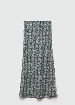 MANGO Spódnice*Długa spódnica w kwiaty