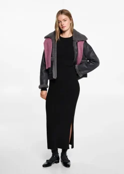 MANGO Sukienki I Kombinezony*Długa sukienka z rozcięciem