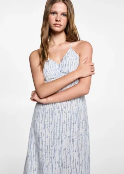 MANGO Sukienki I Kombinezony*Długa sukienka ze wzorem