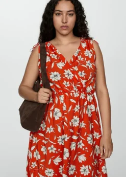 MANGO Sukienki I Kombinezony*Długa sukienka ze wzorem