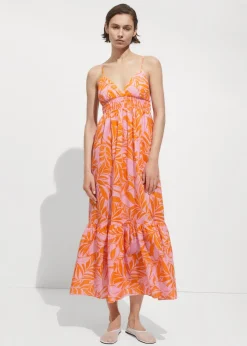 MANGO Sukienki I Kombinezony*Długa sukienka ze wzorem