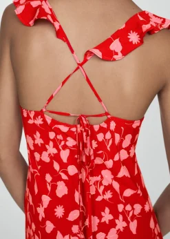 MANGO Sukienki I Kombinezony*Długa sukienka ze wzorem