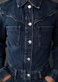 MANGO Sukienki I Kombinezony*Długi kombinezon dżinsowy