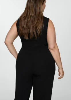 MANGO Sukienki I Kombinezony*Długi kombinezon ozdobny skręt